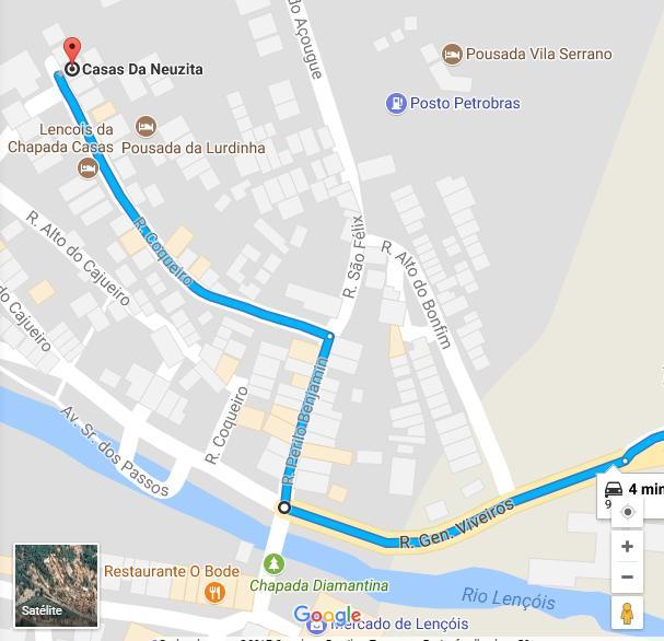 Pousada Casa Da Neuzita Ленсойс Экстерьер фото